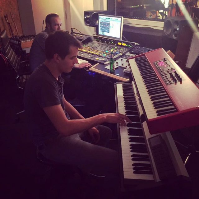 Keys, keys, keys! #newep #recording #studiotime #alternativemusic #nord #organ